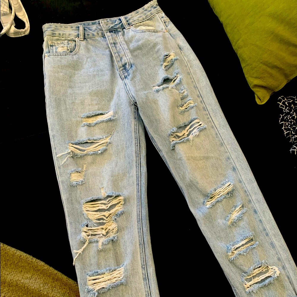Custom Ripped jeans!